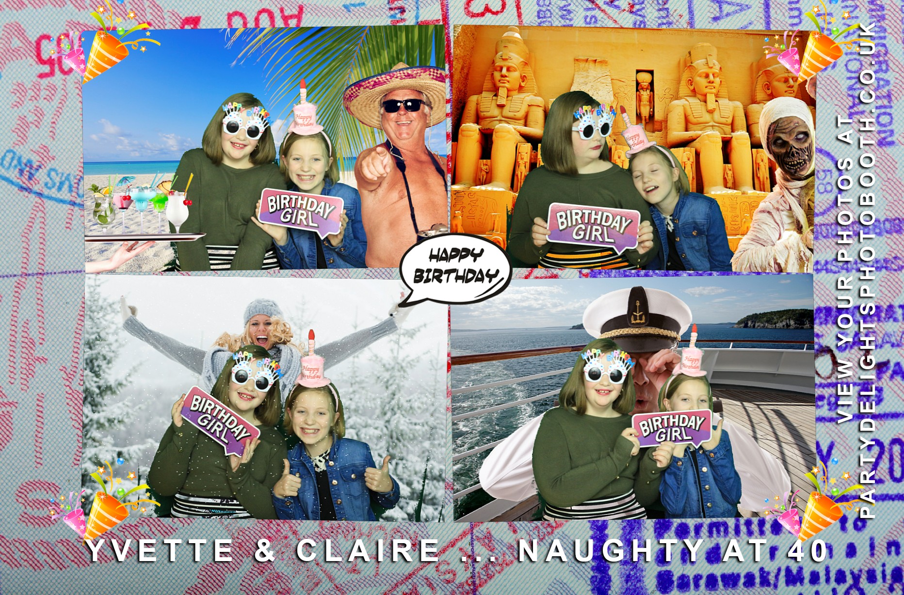 Yvette and Claire’s 40th birthday! - Prints | View more photos from the event at gallery.partydelightsphotobooth.co.uk/u/PartyDelightsPhotoBooth/Yvette-and-Claire’s-40th-birthday-Prints